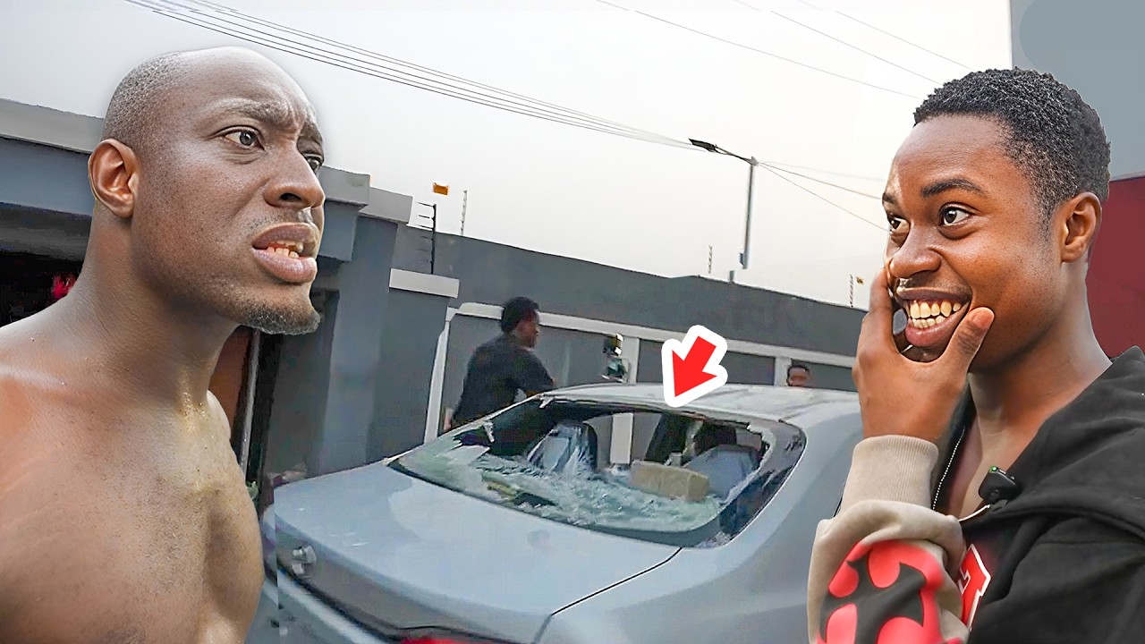 Peller Crashed Carterefe's Brand New Car That Was Gifted By E-Money..